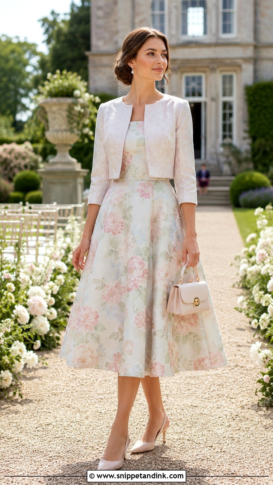 Tea Length May Wedding Dress - Snippet and Ink - 20 May Wedding Dress Ideas