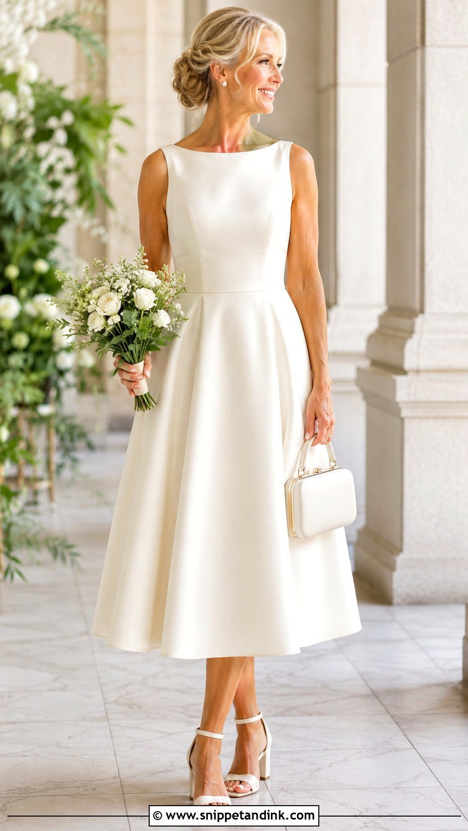 Tea Length Second Marriage Wedding Dress - Snippet and Ink - 25 Second Marriage Wedding Dress Ideas