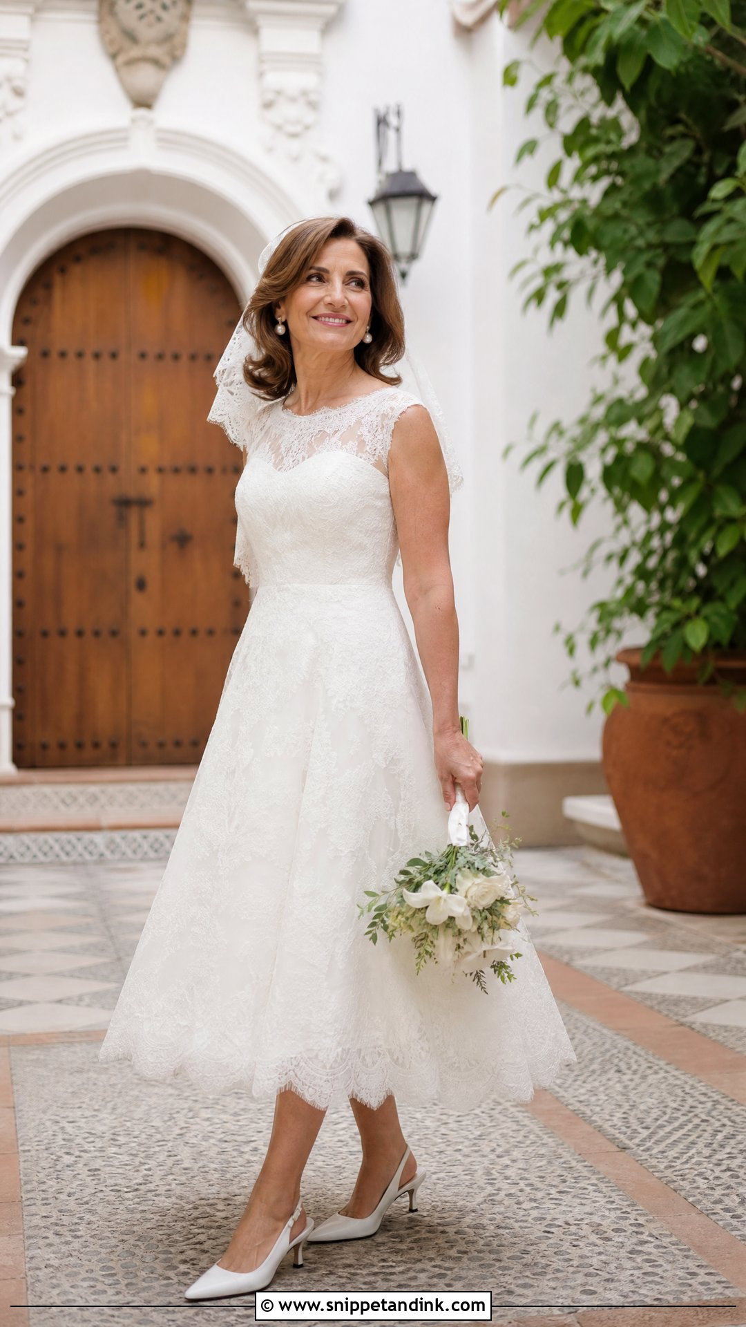 Tea Length Spanish Wedding Dress - Snippet and Ink - 20 Spanish Wedding Dress Spain Ideas