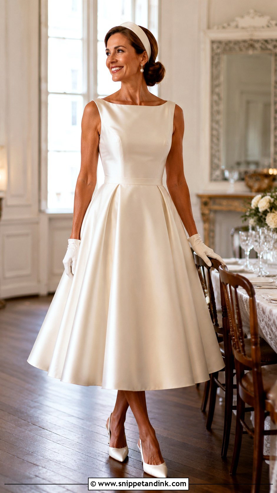 Tea Length Vow Renewal Dress - Snippet and Ink - 20 Wedding Renewal Dress Ideas