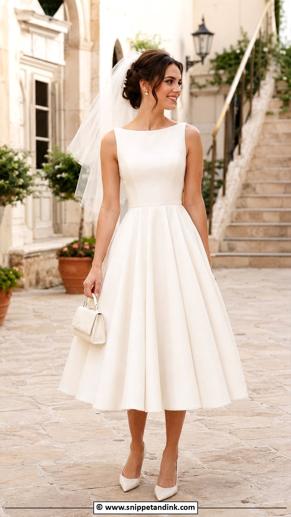 Tea Length Wedding Dress - Snippet and Ink - 25 Untraditional Wedding Dress Ideas