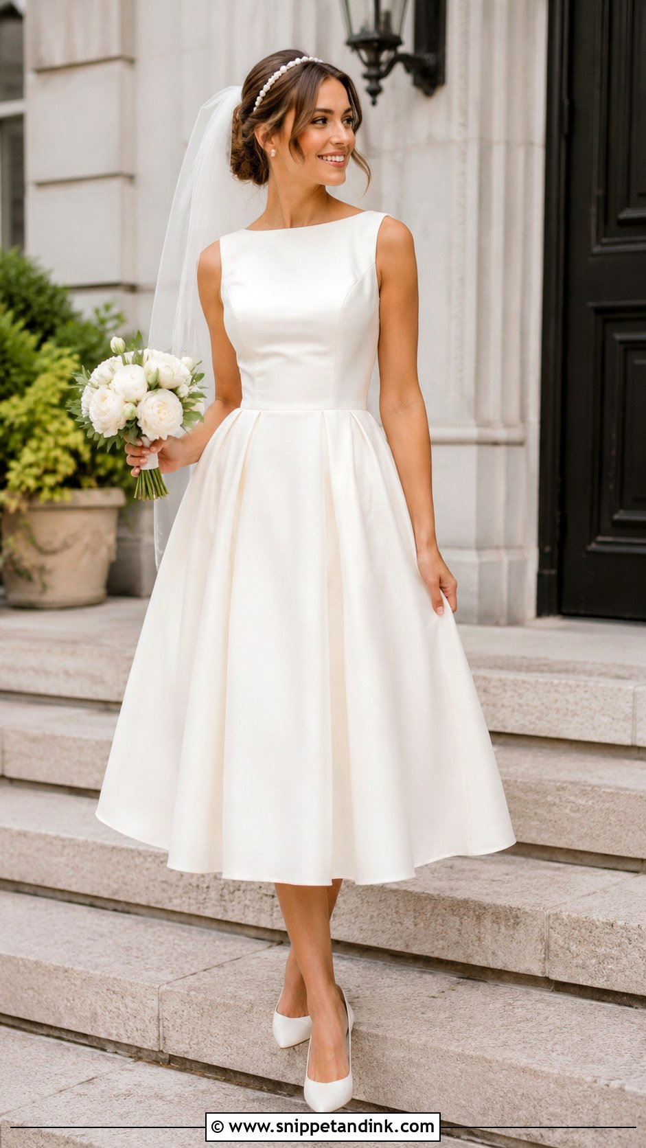 Tea Length Wedding Dress - Snippet and Ink - 25 Dress Design for Wedding Ideas