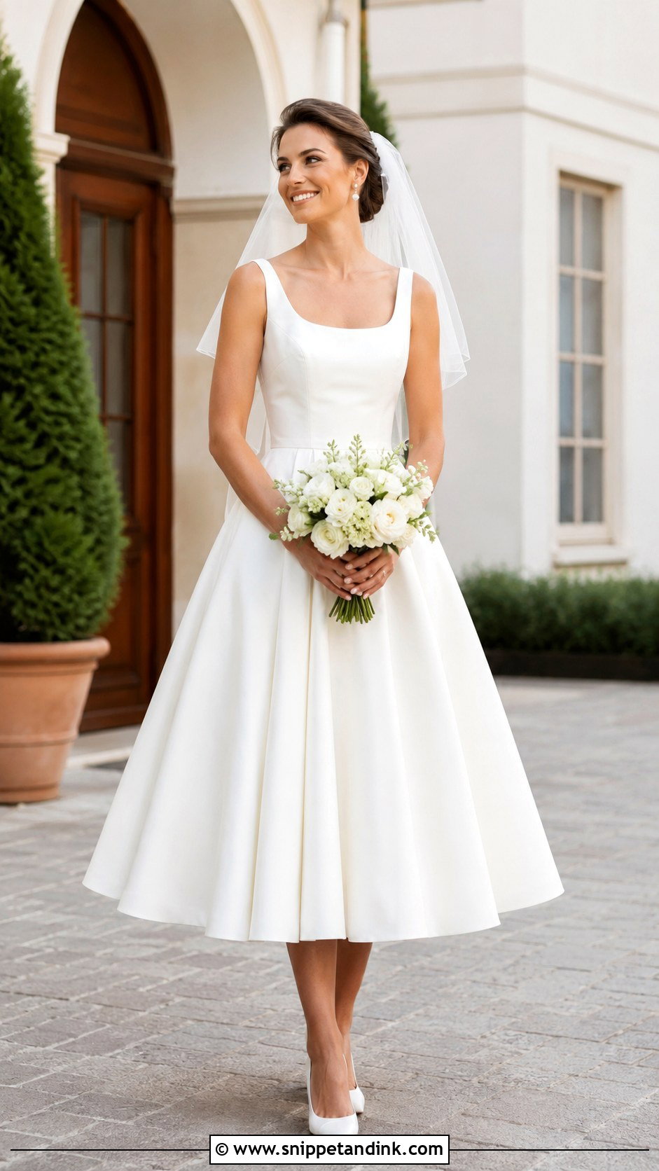 Tea Length Wedding Dress - Snippet and Ink - 25 Fun Wedding Dress Ideas