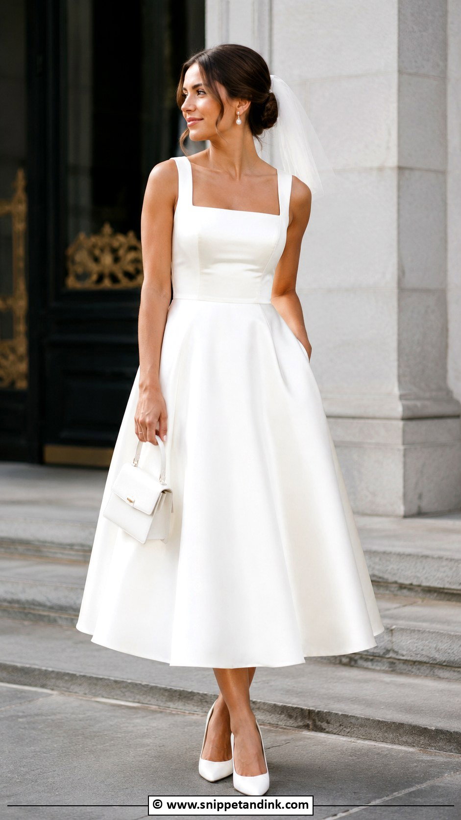 Tea Length Wedding Dress - Snippet and Ink - 30 2026 Wedding Dress Ideas