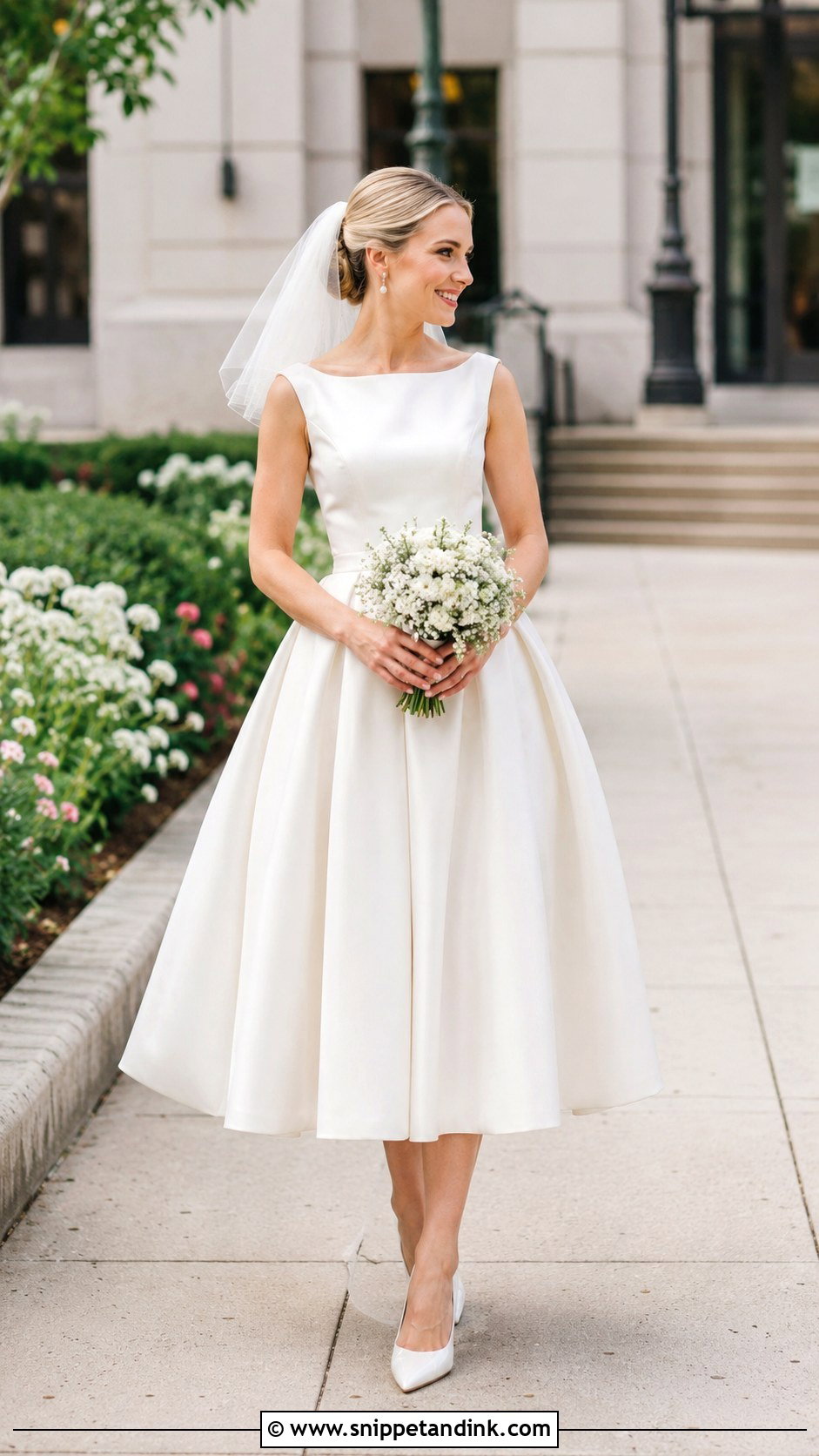 Tea Length Wedding Dress - Snippet and Ink - 25 Most Beautiful Wedding Dresses