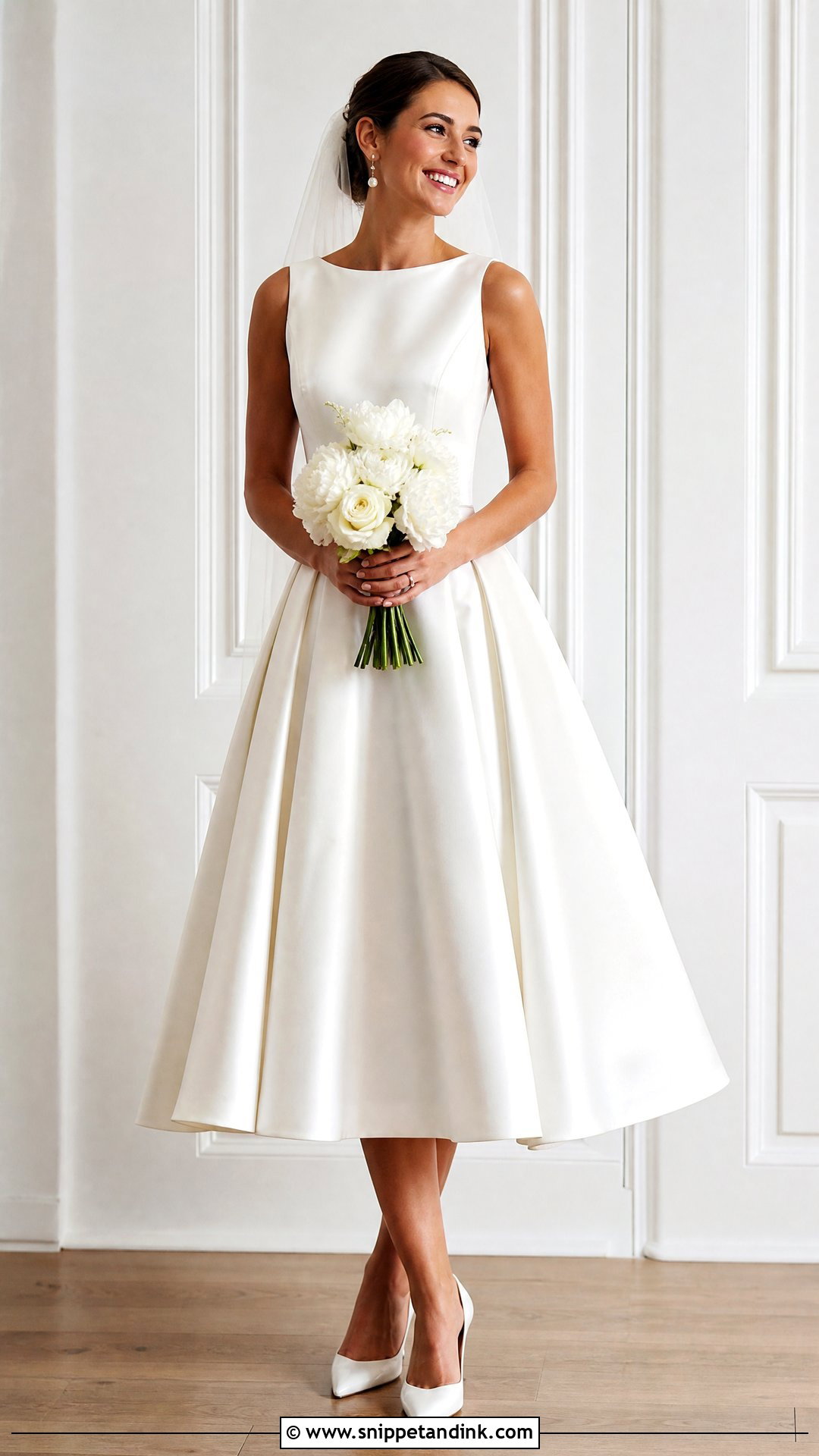 Tea Length Wedding Dress - Snippet and Ink - 25 Sophisticated Wedding Dress Ideas