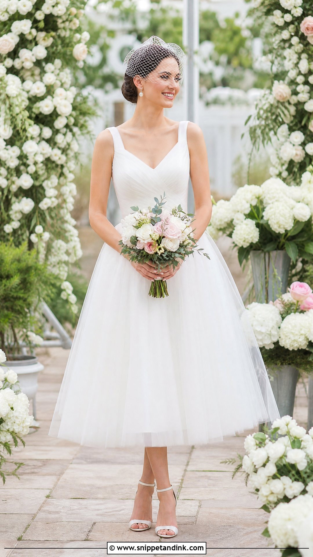 Tea Length Wedding Dress - Snippet and Ink - 25 Wedding Dress Shapes Ideas