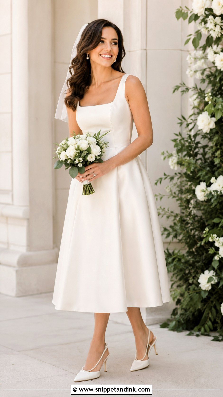 Tea Length Wedding Dress - Snippet and Ink - 25 Wedding Dresses Gown