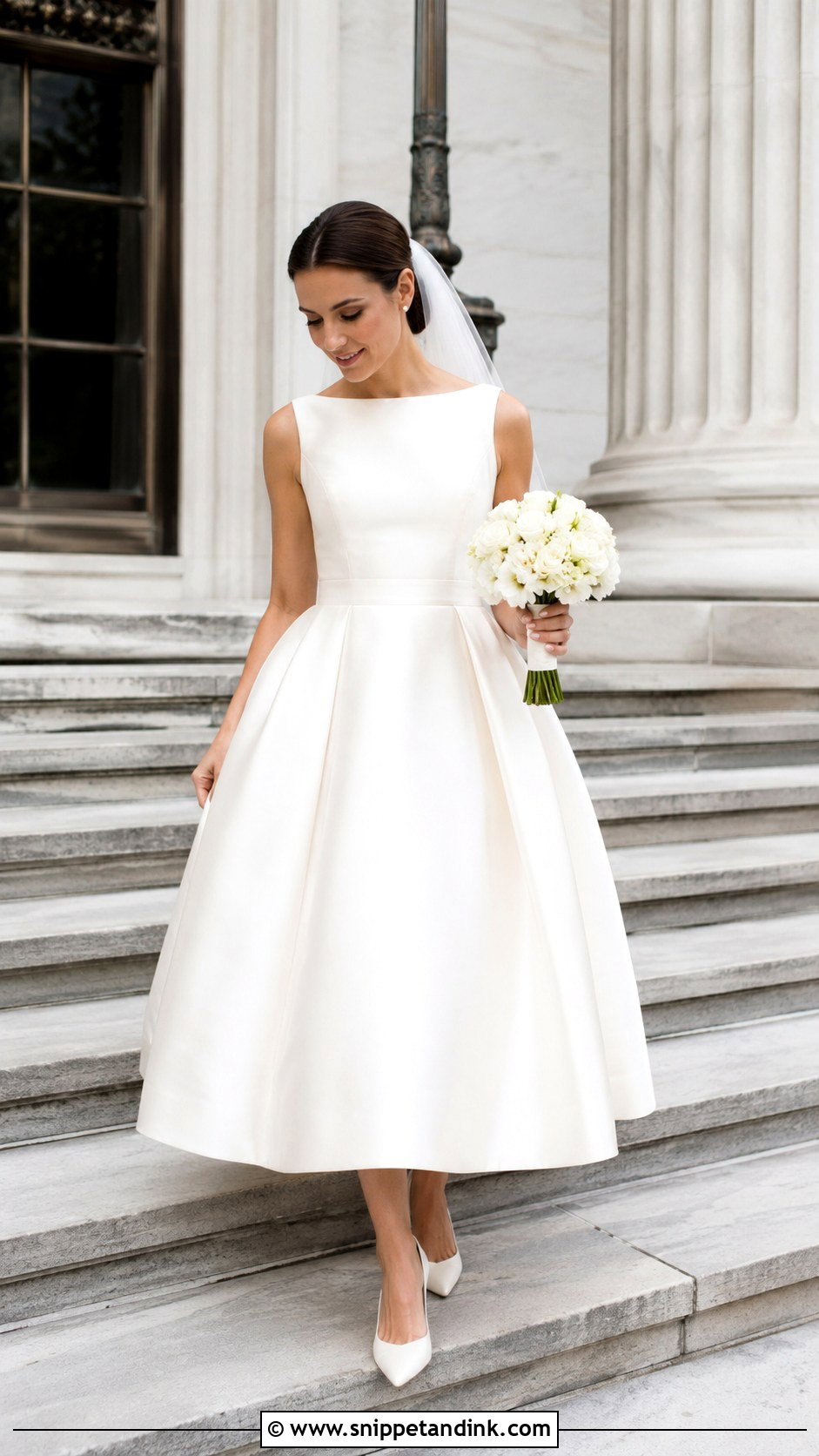 Tea Length Wedding Dress - Snippet and Ink - 20 Classy Wedding Dress Inspiration Ideas