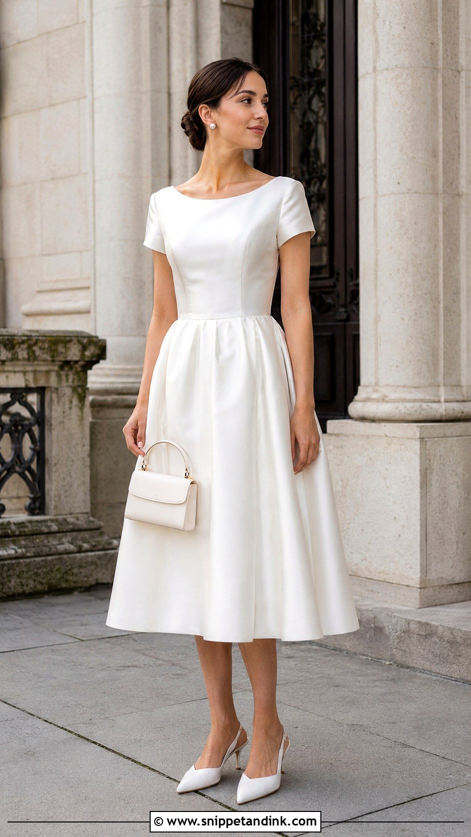 Tea Length Wedding Dress - Snippet and Ink - 20 Comfortable Wedding Dress Ideas