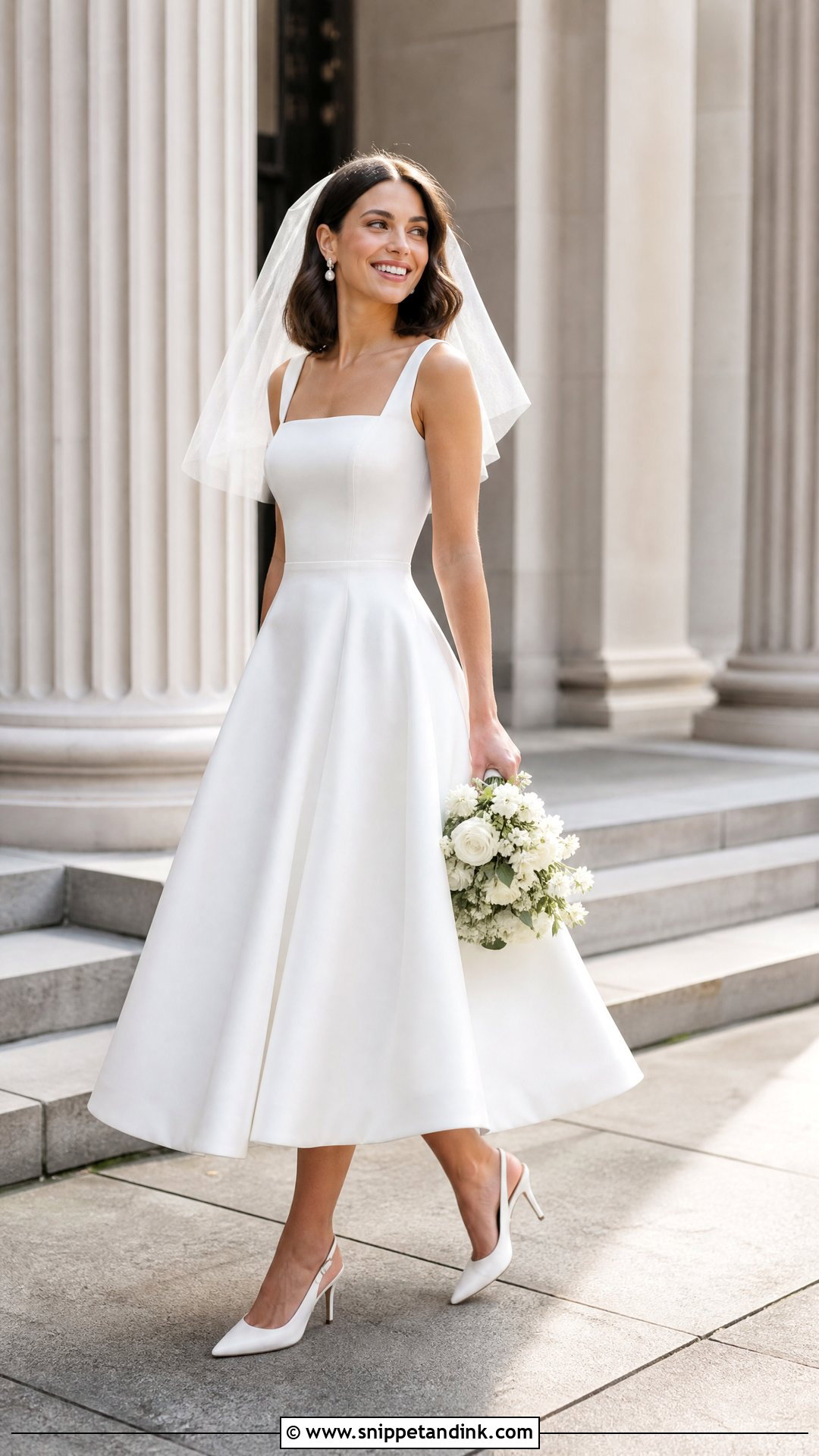 Tea Length Wedding Dress - Snippet and Ink - 20 Faith Kelly Wedding Dress Ideas
