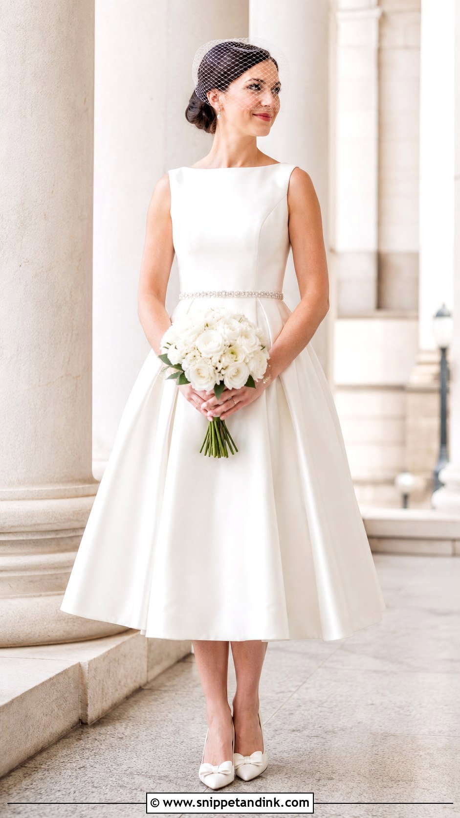 Tea Length Wedding Dress - Snippet and Ink - 20 Girly Wedding Dress Ideas