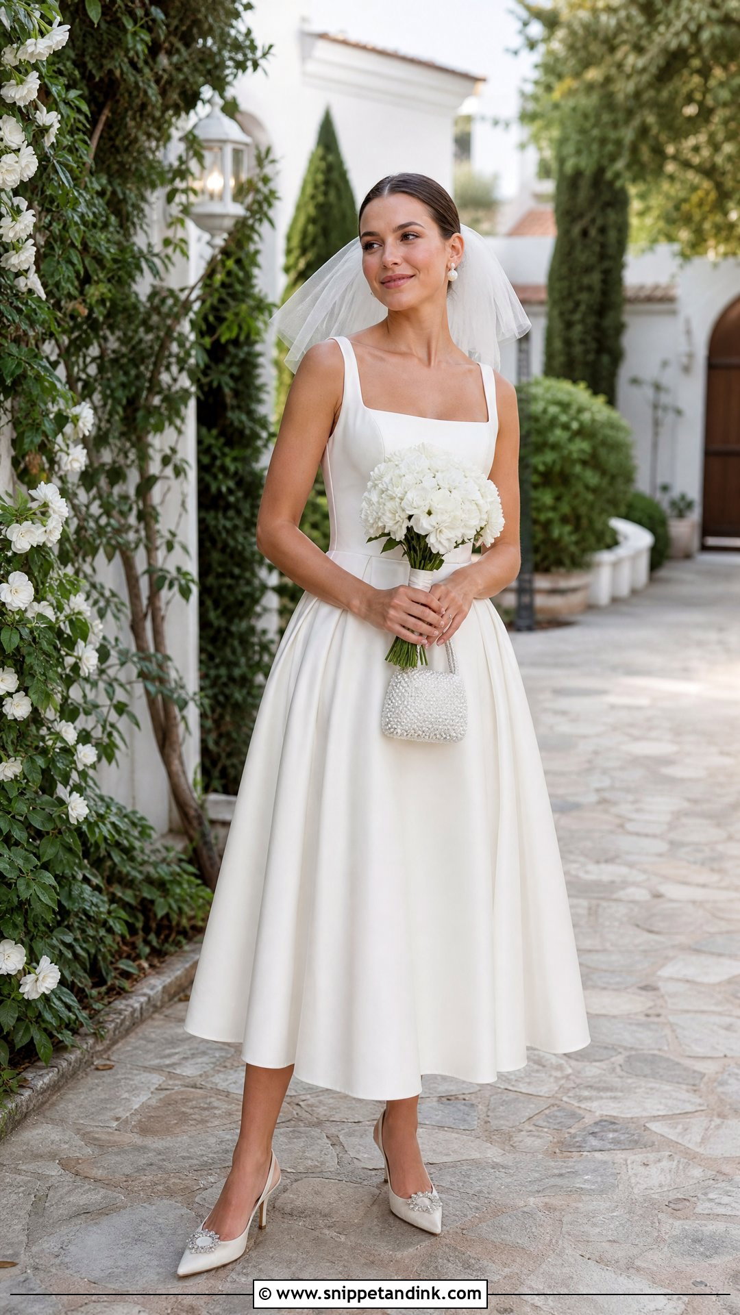 Tea Length Wedding Dress - Snippet and Ink - 20 Said Yes to the Dress Ideas