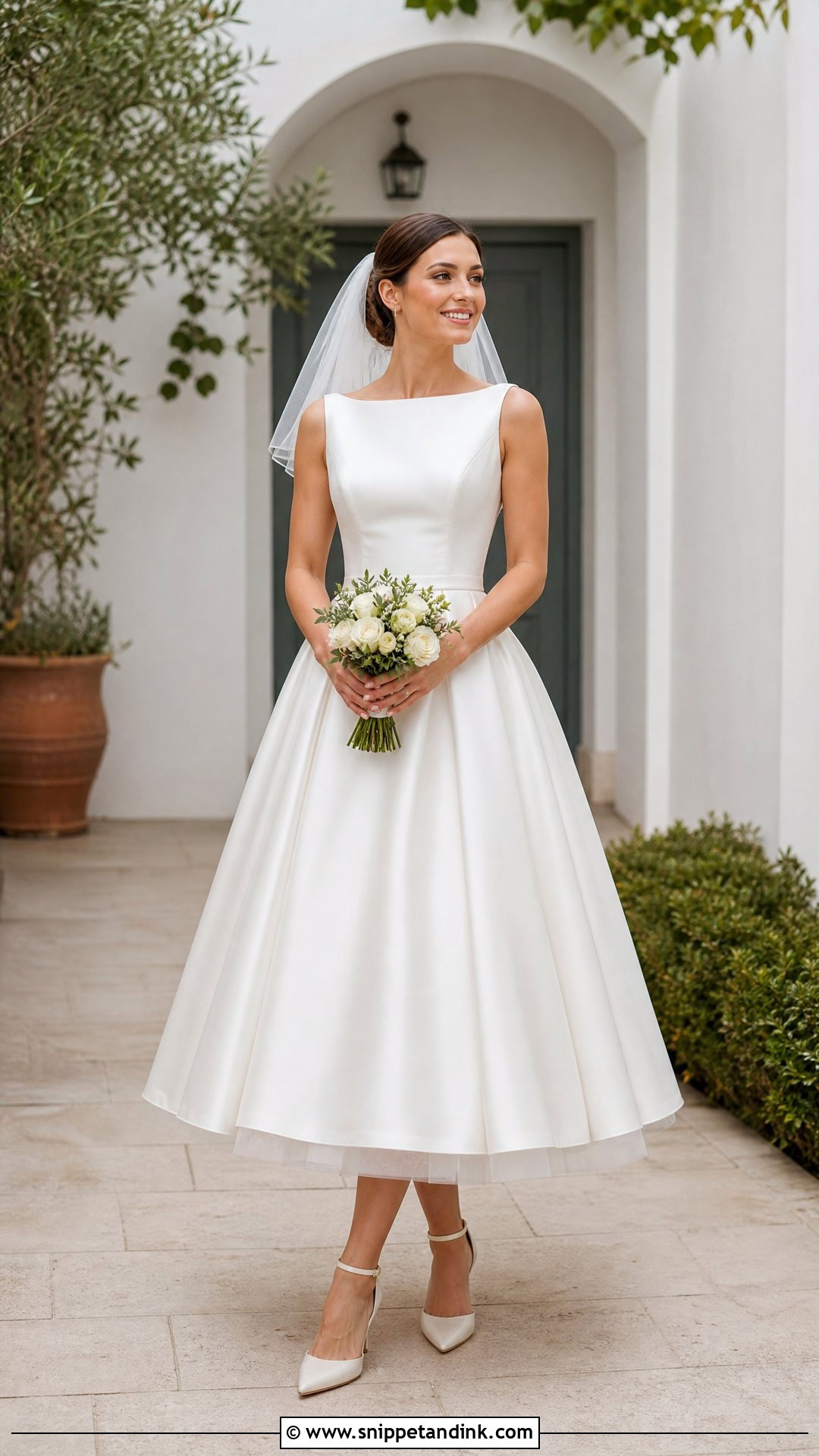Tea Length Wedding Dress - Snippet and Ink - 20 Sewing Wedding Dress Ideas