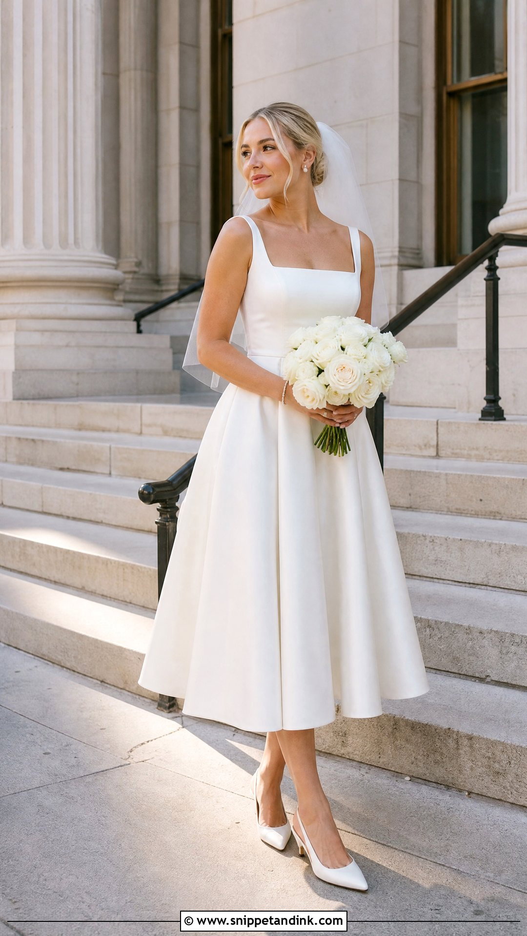 Tea Length Wedding Dress - Snippet and Ink - 20 Understated Wedding Dress Ideas