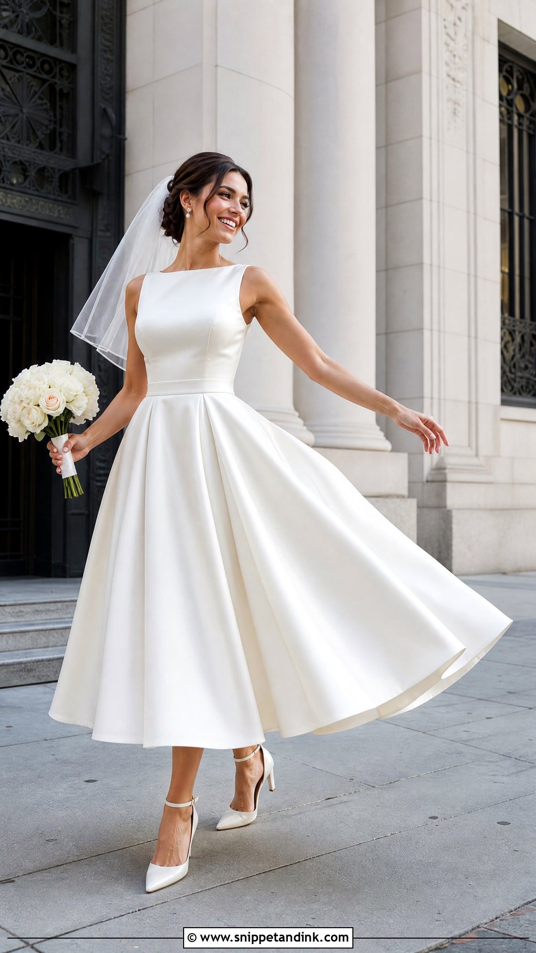 Tea Length Wedding Dress - Snippet and Ink - 20 Unique Wedding Dress Inspiration Ideas