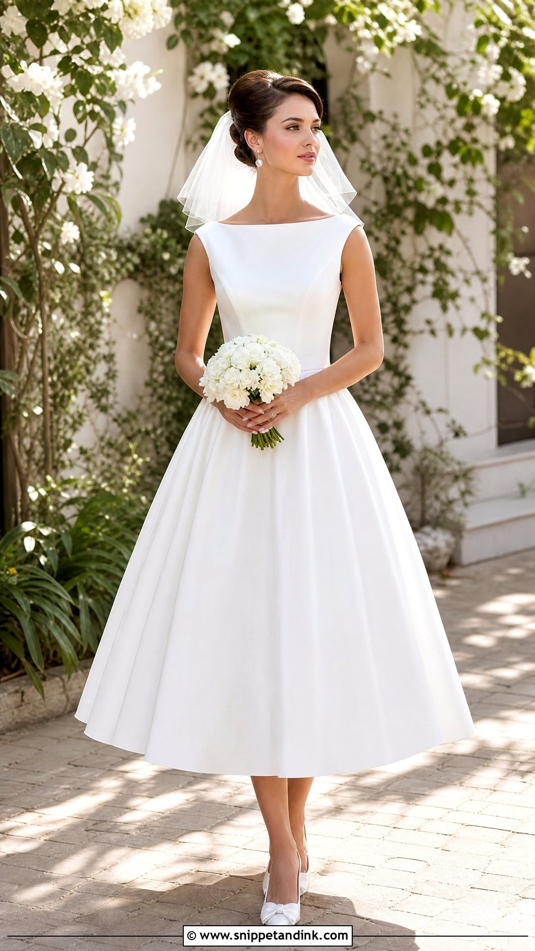 Tea Length Wedding Dress - Snippet and Ink - 20 Wedding Dress 2025 Bride Ideas