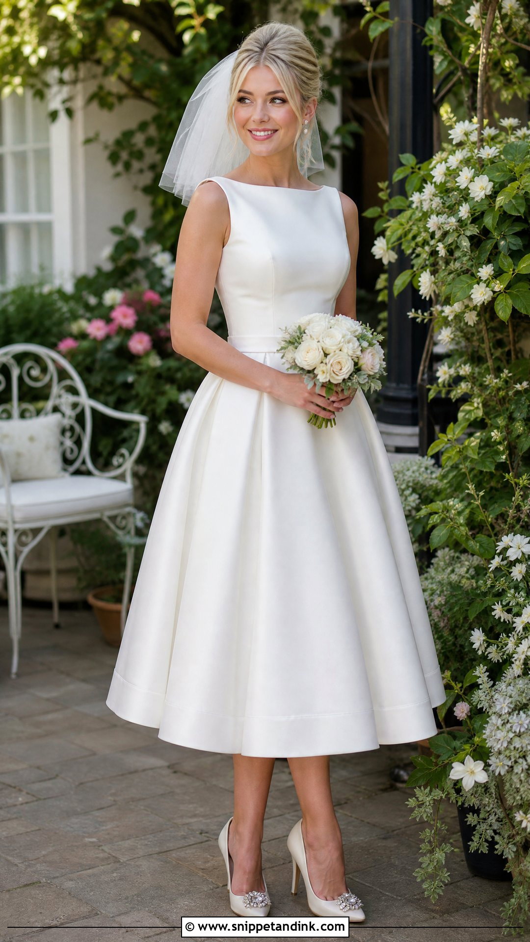 Tea Length Wedding Dress - Snippet and Ink - 20 Wedding Dress Cuts Ideas