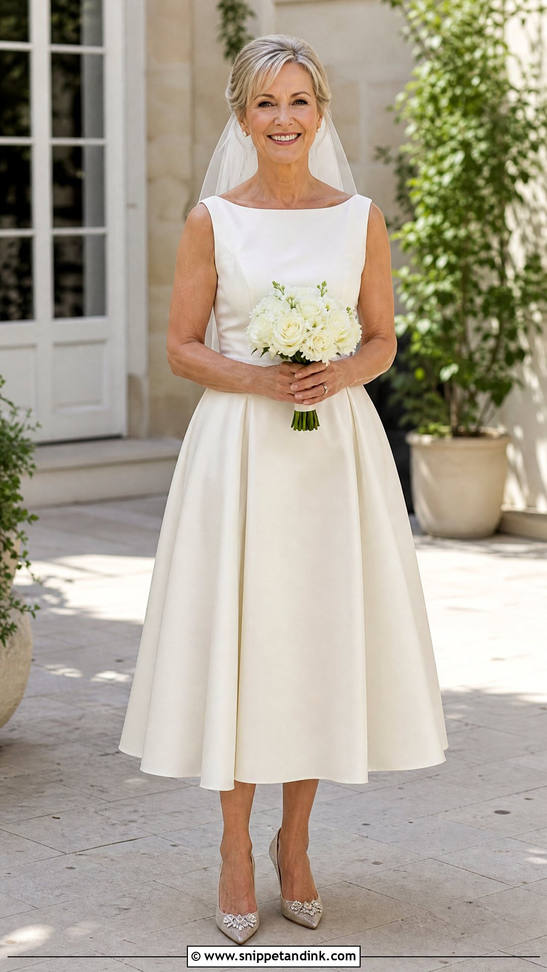 Tea Length Wedding Dress - Snippet and Ink - 20 Wedding Dress Over 40 Ideas