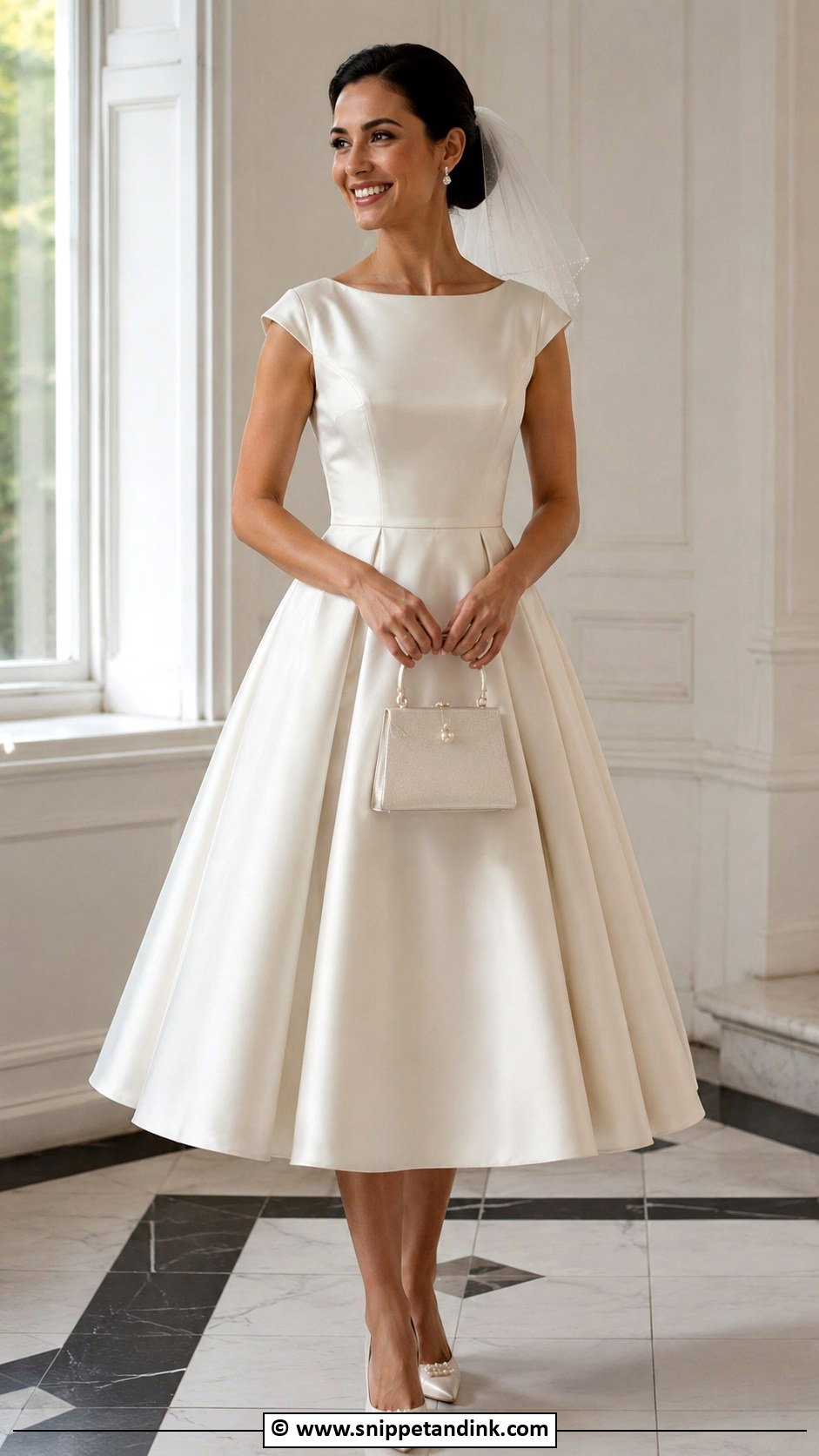 Tea Length Wedding Dress - Snippet and Ink - 25 Classic Timeless Classy Wedding Dress Ideas
