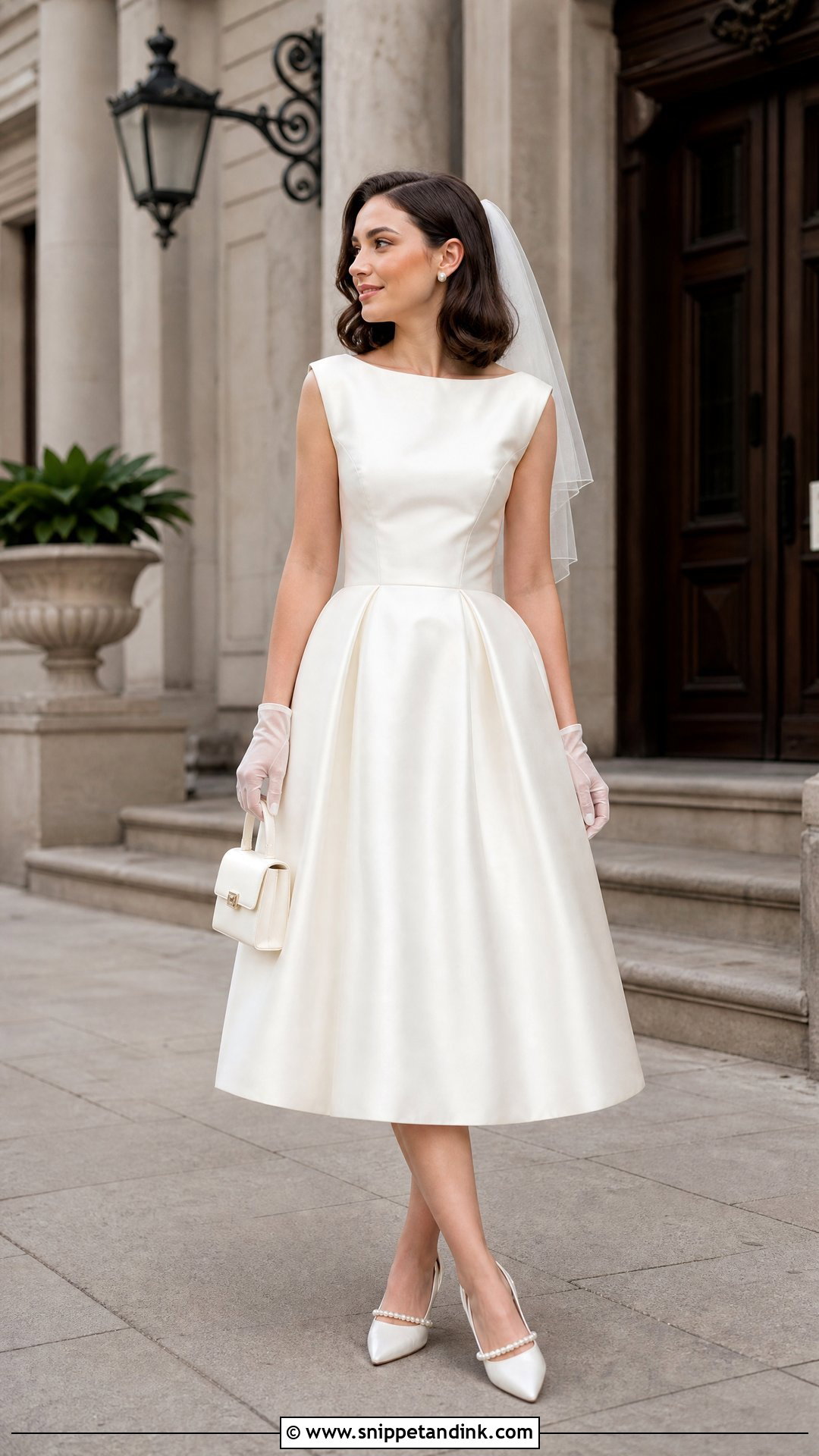 Tea Length Wedding Dress - Snippet and Ink - 20 Wedding Vogue Ideas