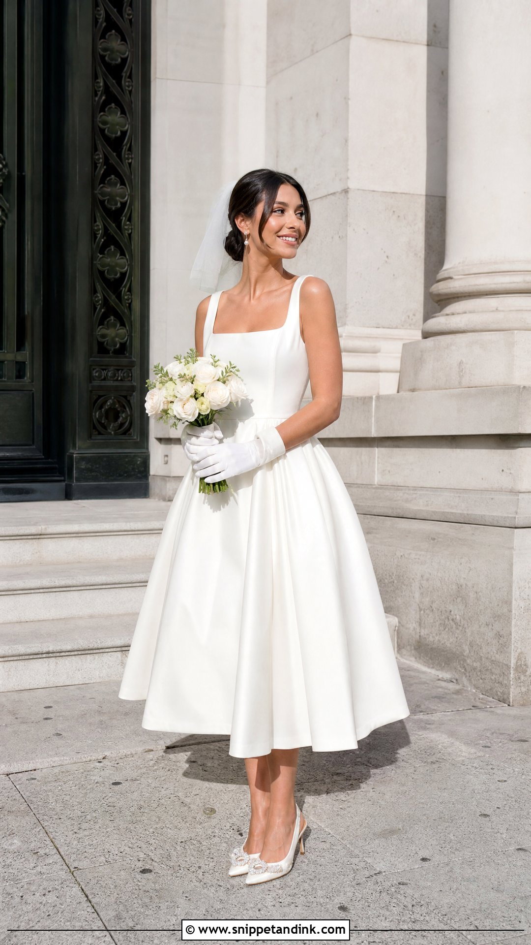 Tea Length Wedding Dress - Snippet and Ink - 20 Non Conventional Wedding Dress Ideas