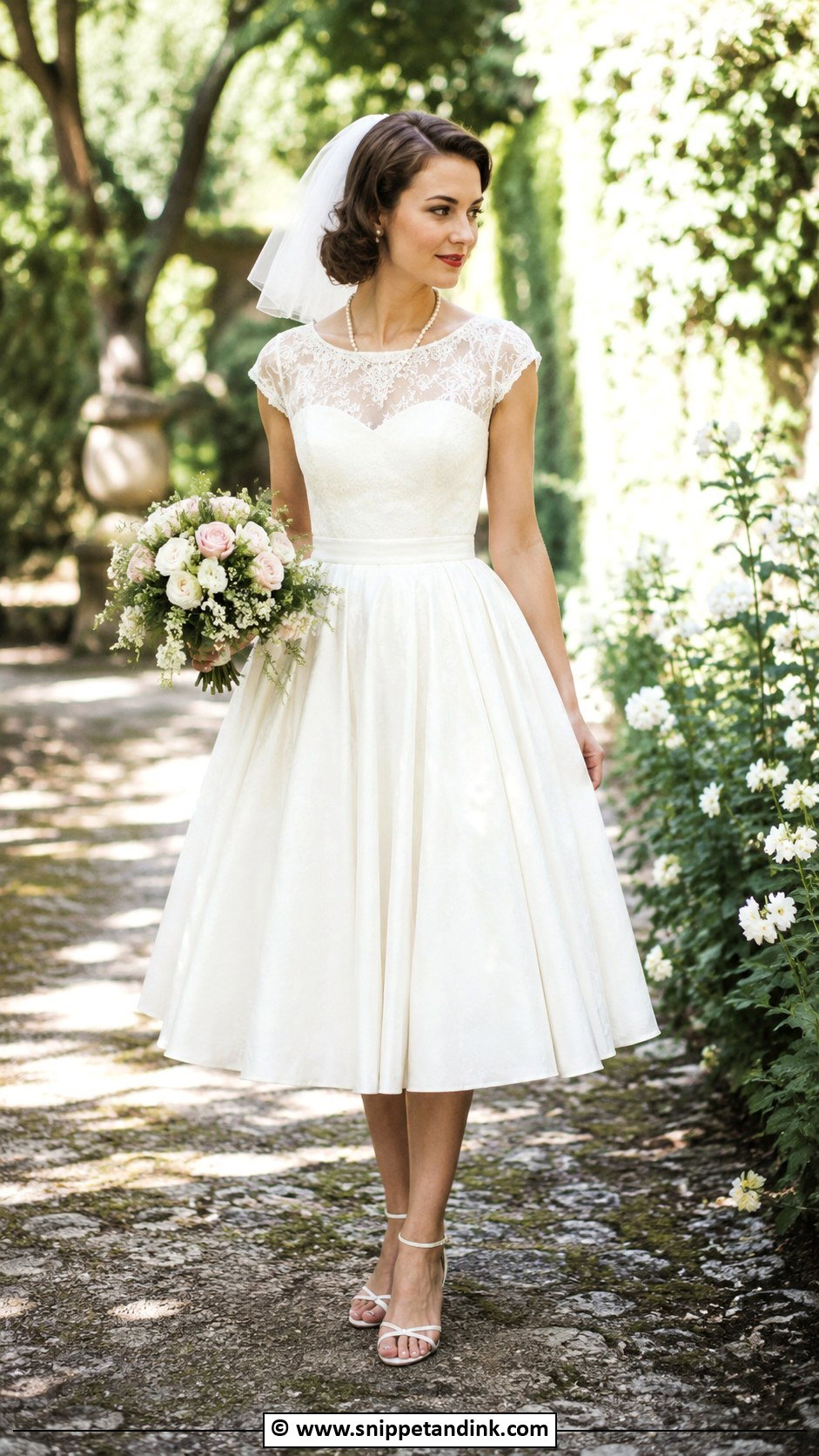 Tea Length Wedding Dress - Snippet and Ink - 30 Non Traditional Wedding Dress Ideas