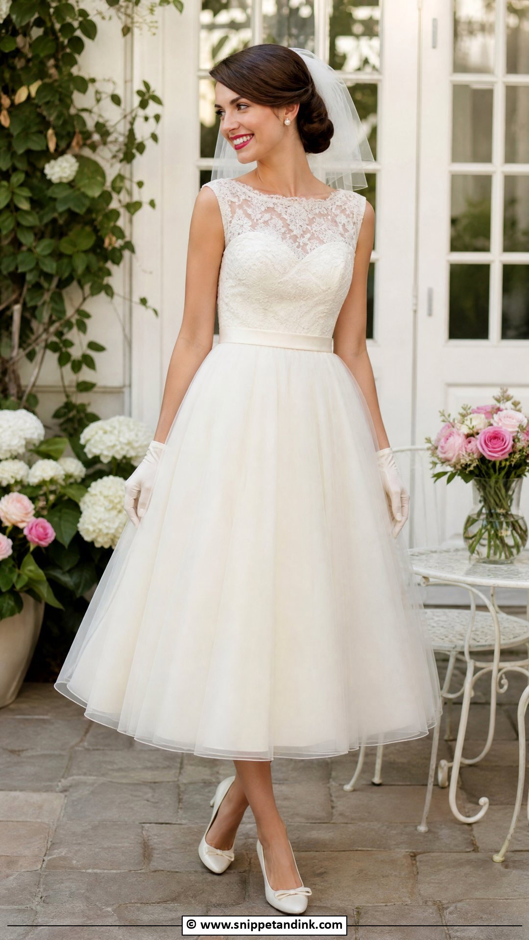 Tea Length Wedding Dress - Snippet and Ink - 35 2025 Wedding Dresses