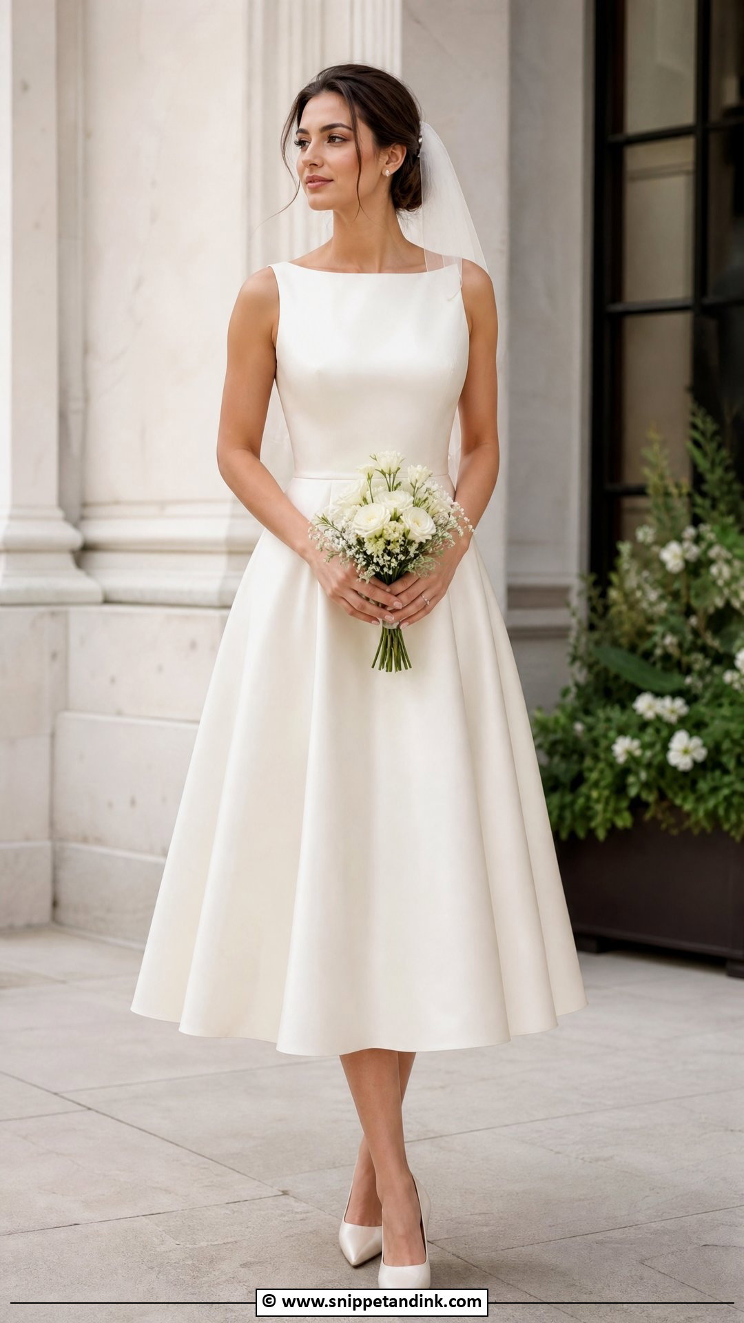 Tea Length Wedding Dress - Snippet and Ink - 35 Classy Elegant Wedding Dress Ideas