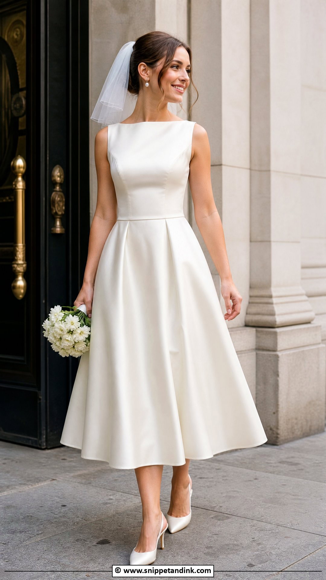 Tea Length Wedding Dress - Snippet and Ink - 35 Classy Wedding Dress Ideas