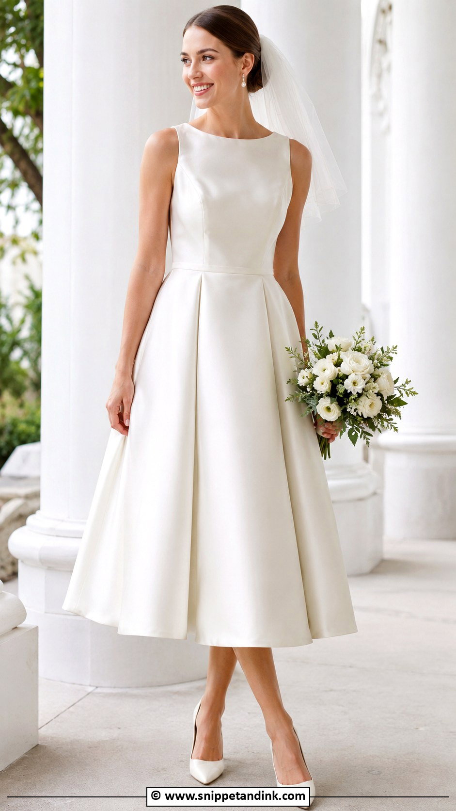 Tea Length Wedding Dress - Snippet and Ink - 35 My Wedding Dress Ideas