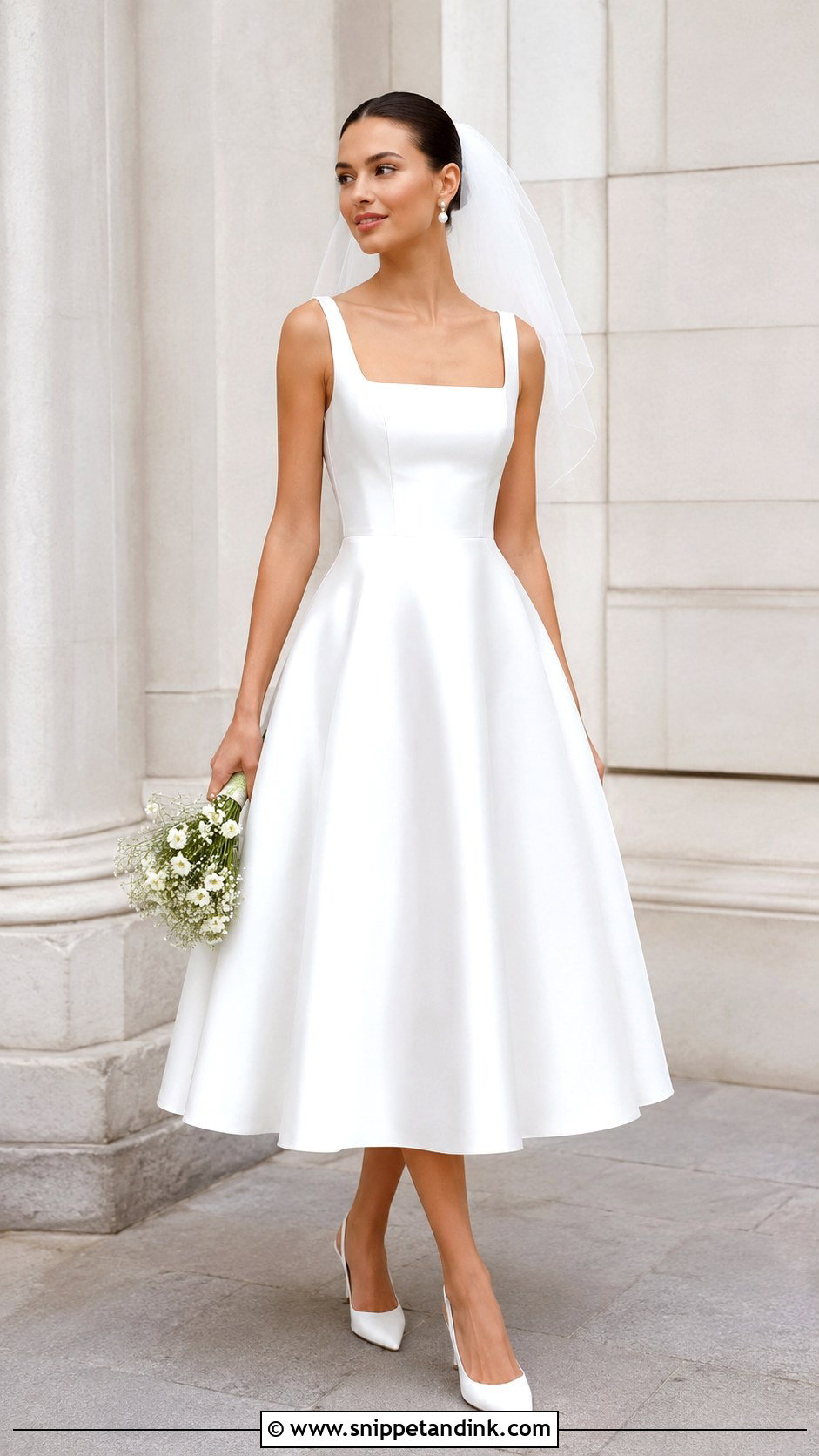 Tea Length Wedding Dress - Snippet and Ink - 25 Simple Classy Wedding Dress Ideas