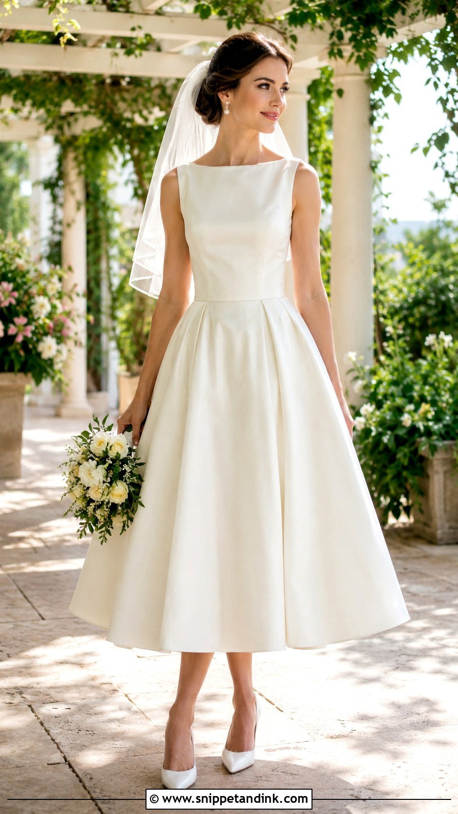 Tea Length Wedding Dress - Snippet and Ink - 30 My Dream Wedding Dress Ideas