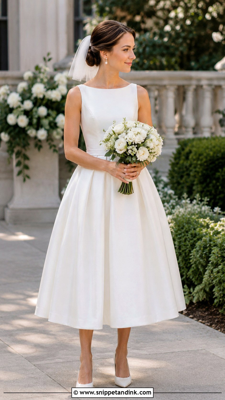Tea Length Wedding Dress - Snippet and Ink - 30 Weddingdress Ideas