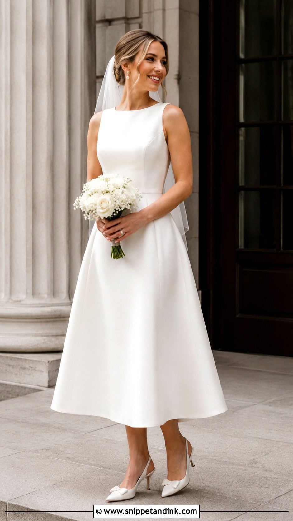 Tea Length Wedding Dress - Snippet and Ink - 20 Best Lady Wedding Dress Styles