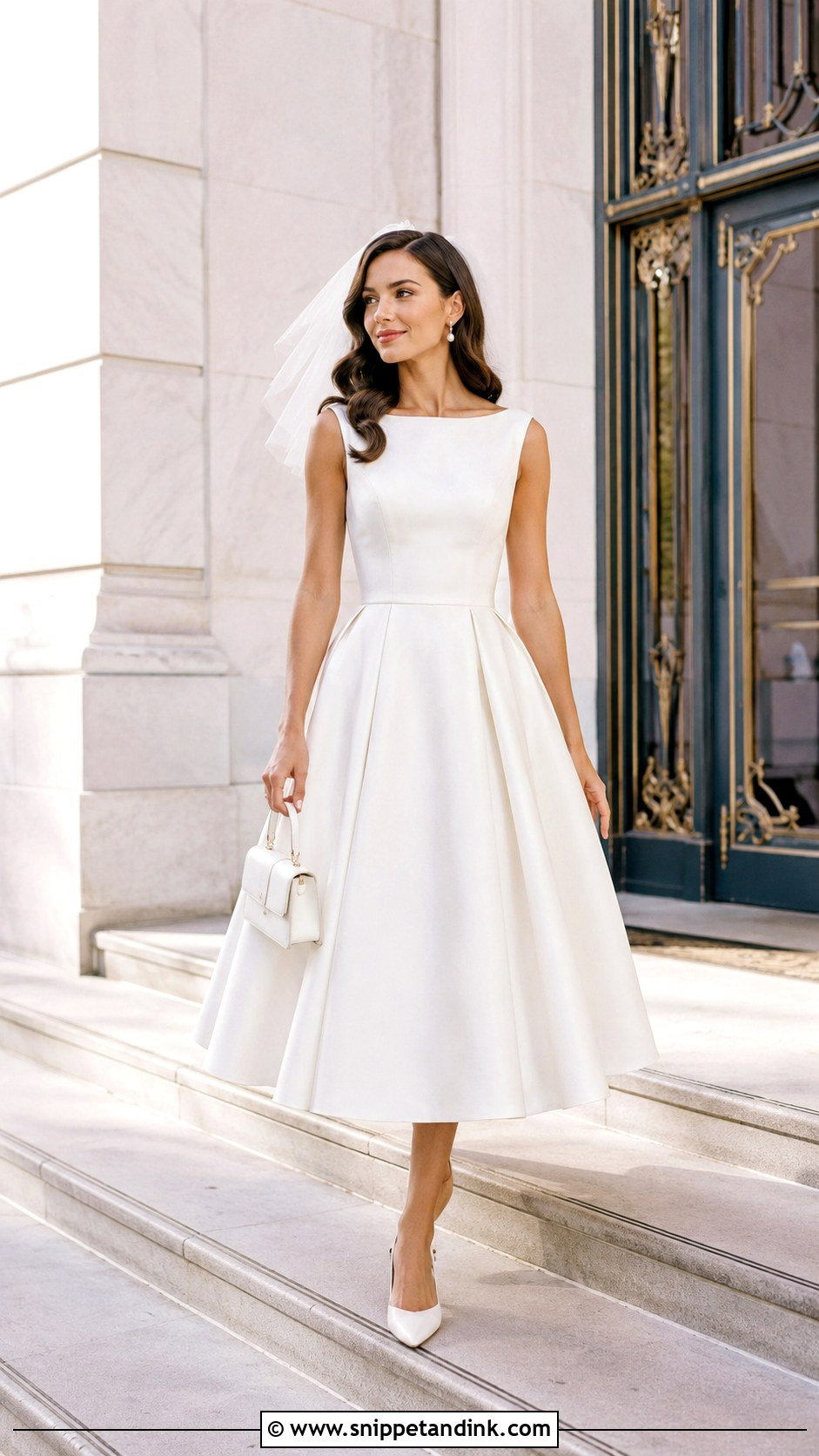 Tea Length Wedding Dress - Snippet and Ink - 20 Best Wedding Dress Ideas