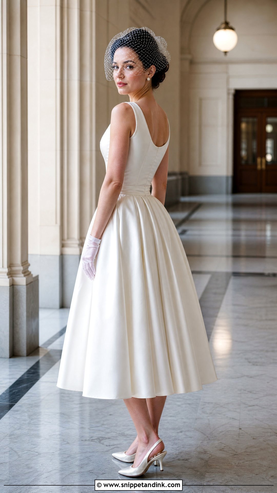 Tea Length Wedding Dress - Snippet and Ink - 20 Elegant Wedding Dress Inspo Ideas