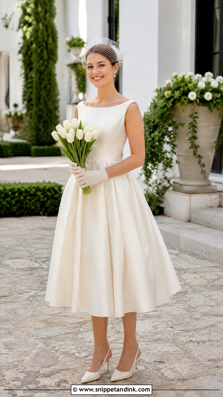 Tea Length Wedding Dress - Snippet and Ink - 20 I Said Yes to the Dress Ideas