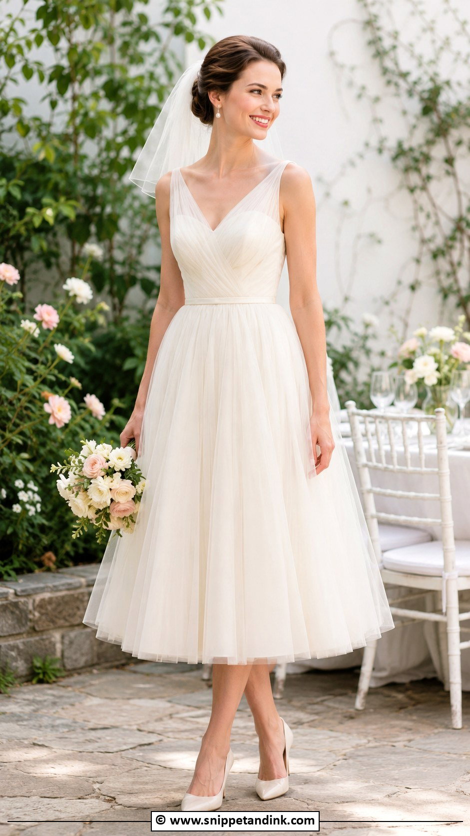 Tea Length Wedding Dress - Snippet and Ink - 25 Unique Wedding Dresses Different