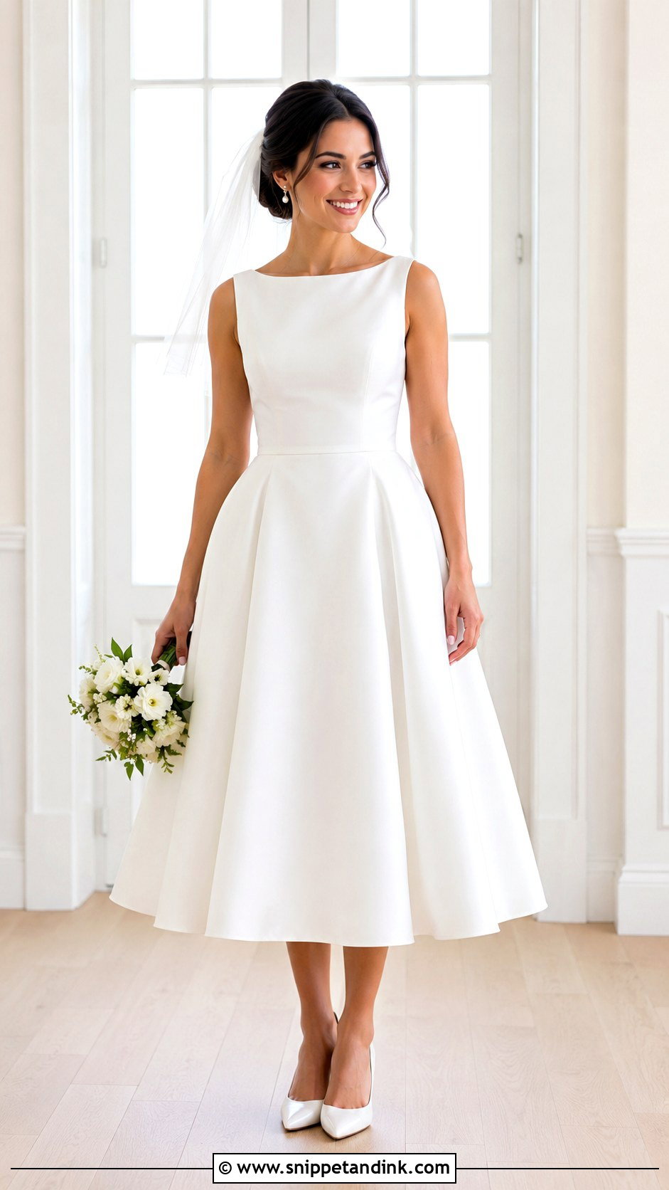 Tea Length Wedding Dress For Petite Women - Snippet and Ink - 25 Wedding Dresses for Petite Women