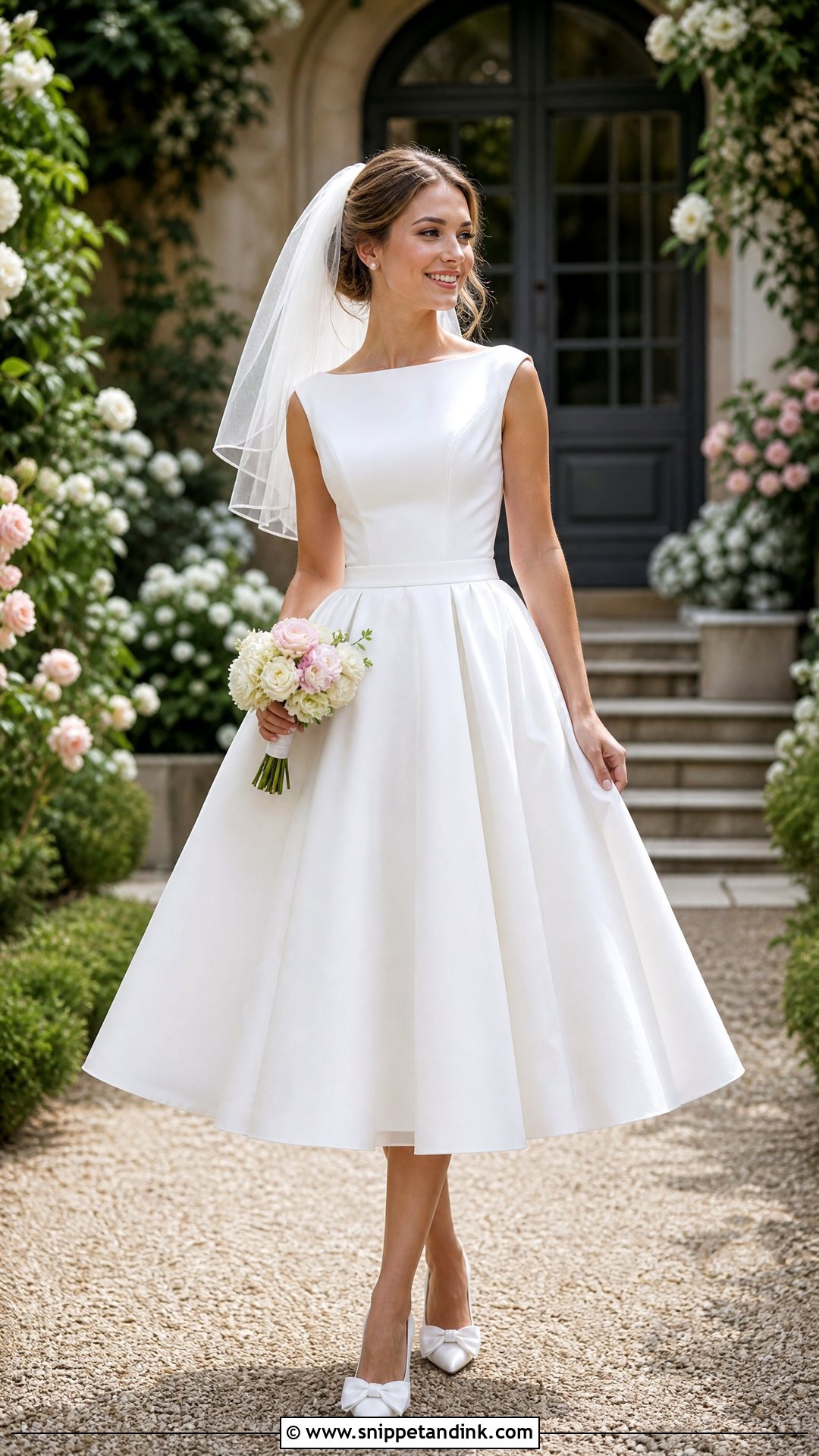 Tea Length Wedding Dress Outfit - Snippet and Ink - 25 Wedding Dress Outfit Ideas