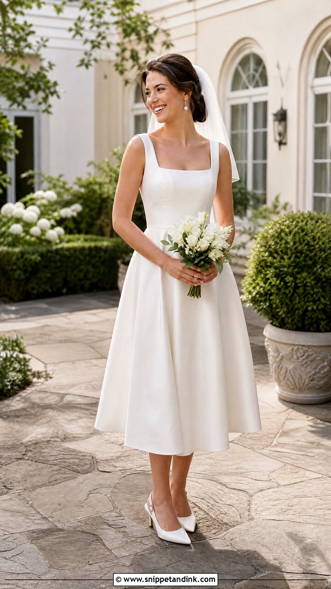 Tea Length Wedding Frock - Snippet and Ink - 20 Wedding Frocks the Bride Ideas