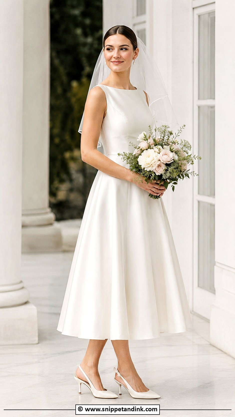 Tea Length Wedding Gown - Snippet and Ink - 30 Classy Wedding Gown Ideas