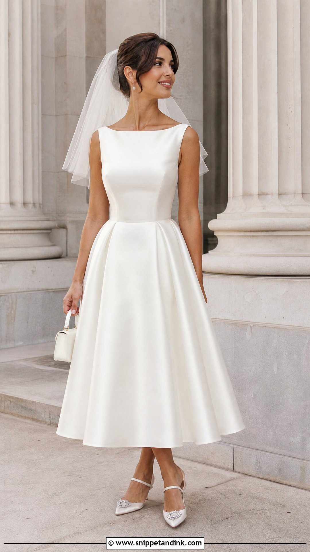 Tea Length Wedding Gown - Snippet and Ink - 20 Wedding Gown 2025 Ideas