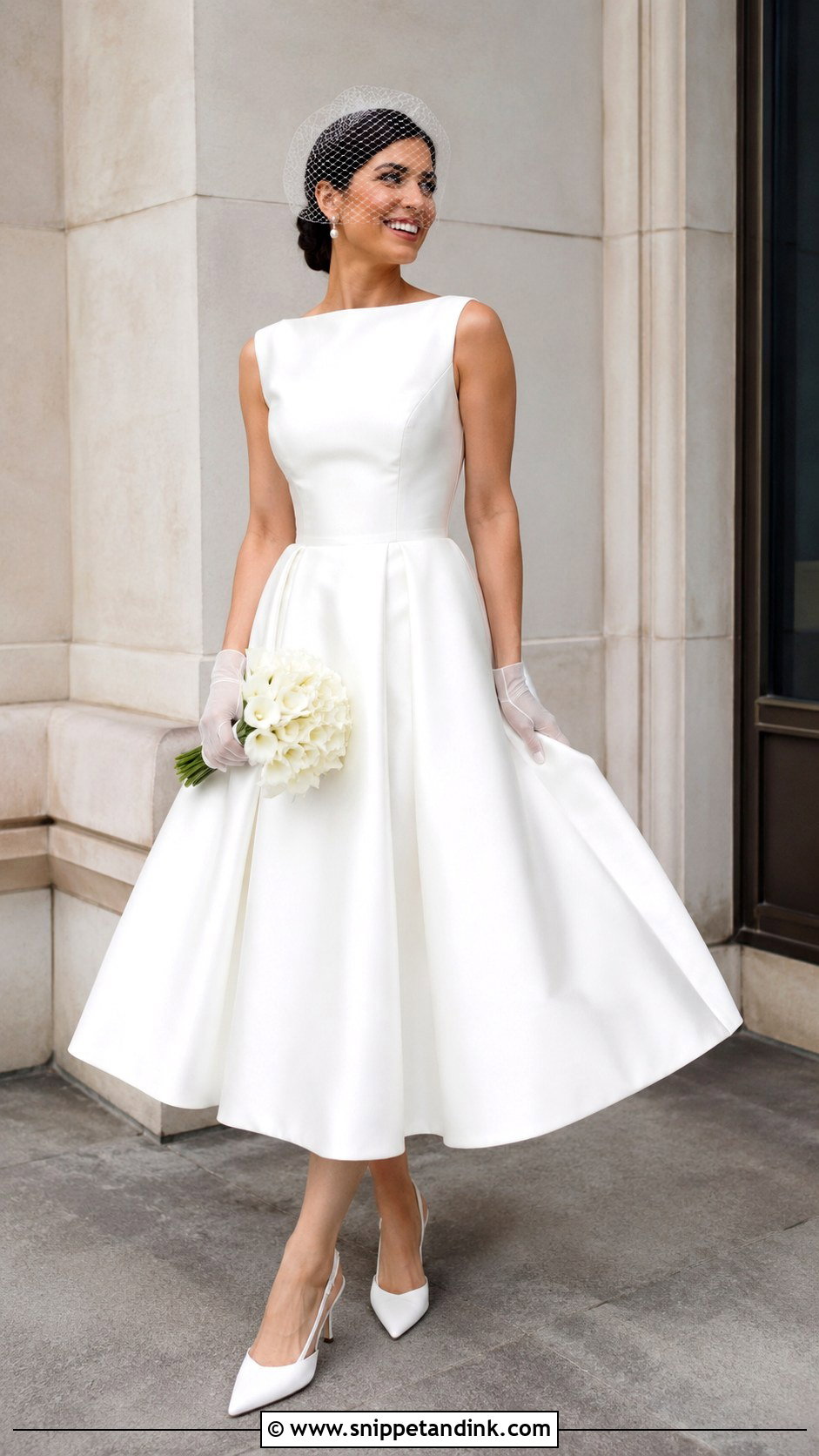 Tea Length Wedding Gown - Snippet and Ink - 20 Gowns Dresses for Wedding