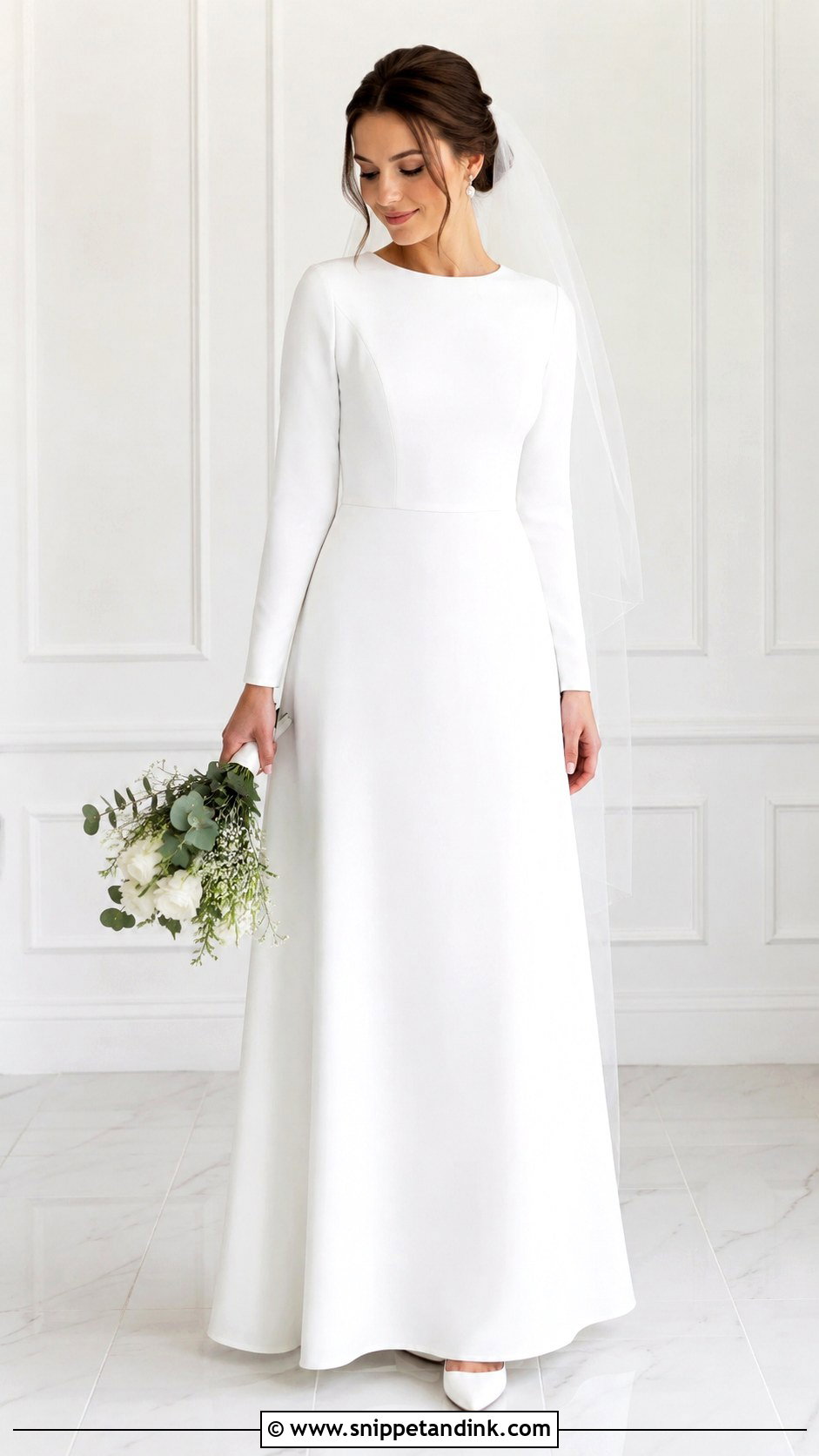Temple Ready Mormon Wedding Dress - Snippet and Ink - 25 Mormon Wedding Dresses