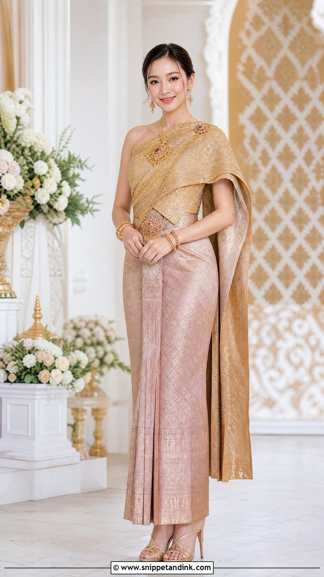 Thai Chut Thai Wedding Outfit - Snippet and Ink - 25 Traditional Wedding Outfits