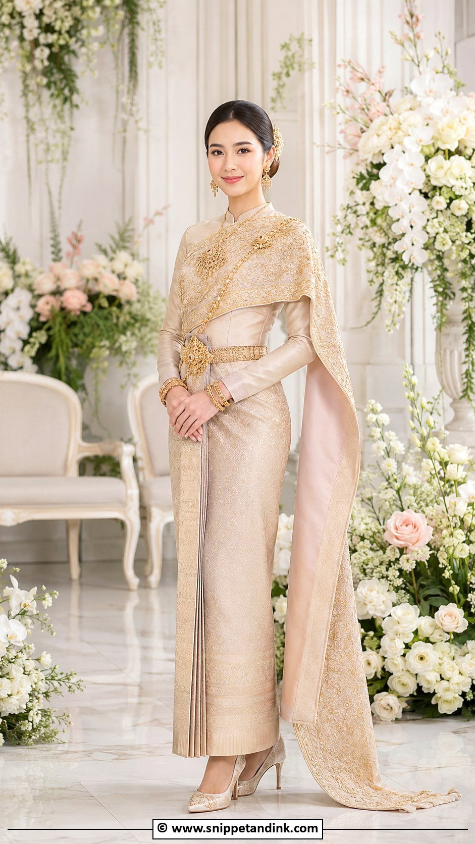 Thai Traditional Wedding Attire - Snippet and Ink - 35 Traditional Wedding Attire Ideas
