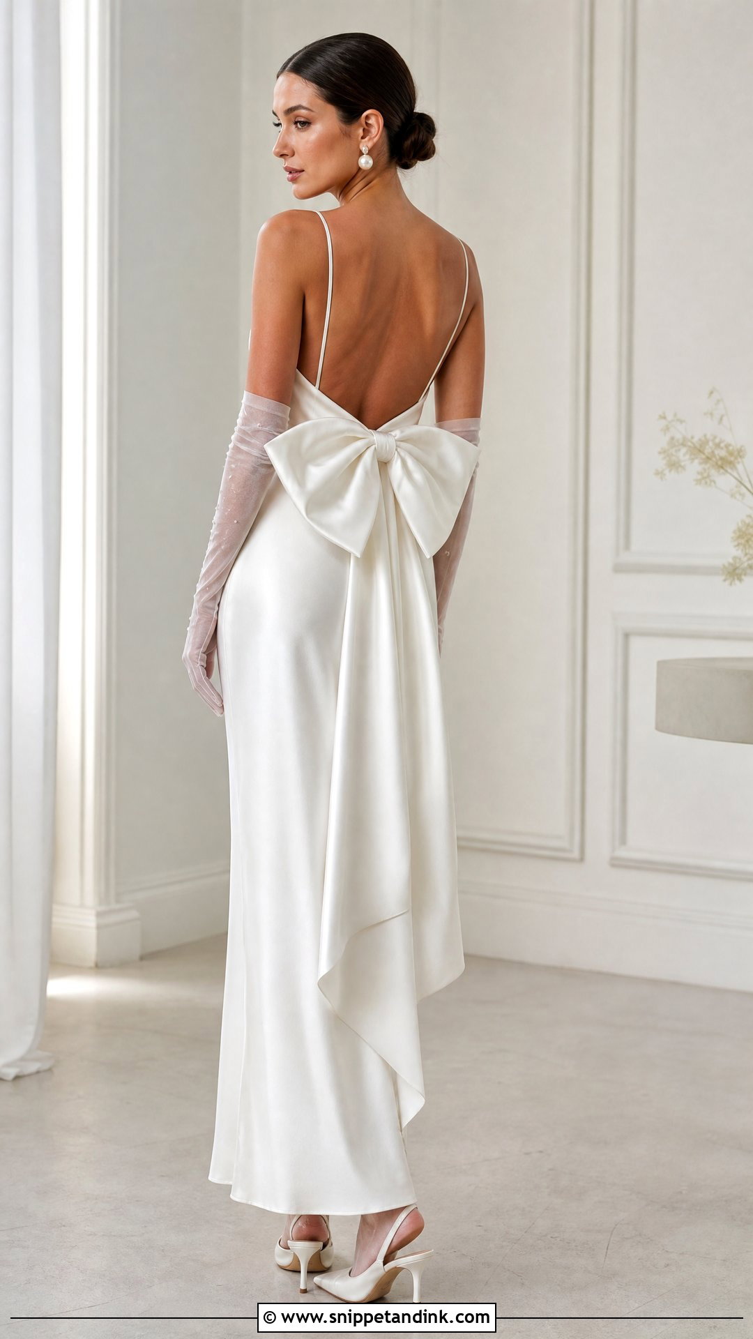 The Reluctant Bride Bow Back Dress Outfit - Snippet and Ink - 25 The Reluctant Bride Ideas