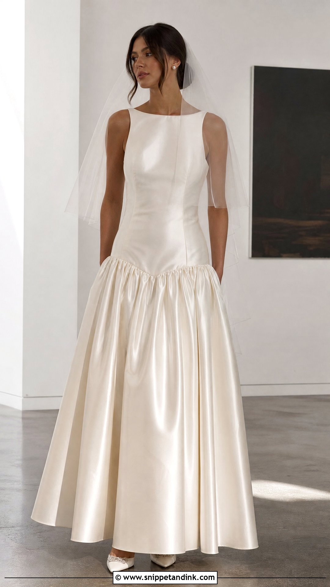 The Reluctant Bride Drop Waist Dress Outfit - Snippet and Ink - 25 The Reluctant Bride Ideas